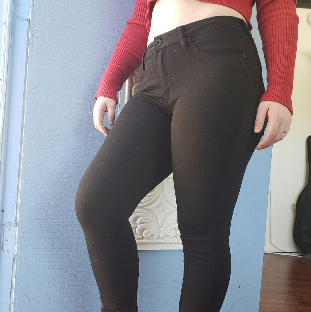 Black Denim high waisted Jeans